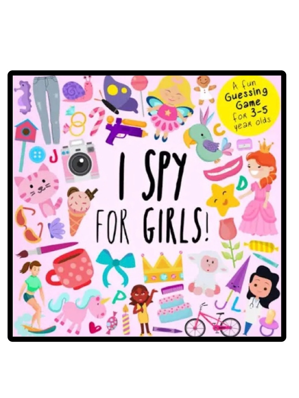 BUNDLE & SAVE 🔍 I Spy for Girls - Fun Guessing Game Book